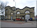 Entrance to Hornsey station