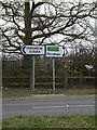 Roadsigns on Mendham Lane