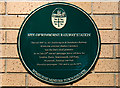 No. 12 (of 12) the Green Plaques of Wimborne - site of Wimborne Railway Station