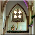 Gorton Monastery, Alcove above South End of Great Nave