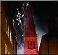 SK5804 : Fireworks at the Cathedral Church of St Martin by Mat Fascione