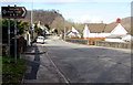 Turn right here for Gelynis Fruit Farm and B&B, Morganstown, Cardiff