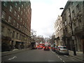 Upper Grosvenor Street at the junction of Park Lane
