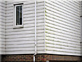 Fibre cement cladding detail