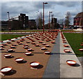 SK5804 : 'Candles' at Jubilee Square by Mat Fascione