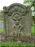 NT0572 : Tenant farmer's tombstone, Strathbrock by kim traynor