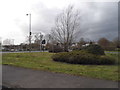 Three Arch Road at the junction of Horley Road