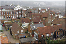 TQ4110 : Lewes rooftops by Stephen McKay