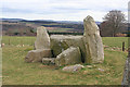 NJ7320 : East Aquhorthies Recumbent Stone Circle (5) by Anne Burgess