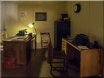 SP8633 : Recreation of Alan Turing's Office, Bletchley Park, Milton Keynes, Buckinghamshire by Christine Matthews