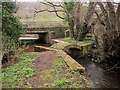 SS9046 : Footbridge near Piles Mill by Derek Harper