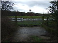 Entrance to playing fields