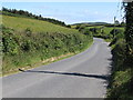 J5344 : View north-eastwards along Ballyculter Road by Eric Jones
