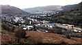 Llwynypia viewed from Penrhys Road, Ystrad