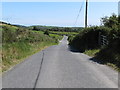 View east along Ballyculter Road