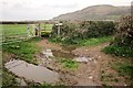 Path junction north of Porlock