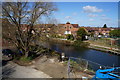 Beverley Beck from Hull Road Bridge, Beverley