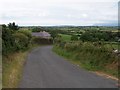 Bend in the Ballyculter Road above Ballyrenan