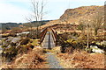 NX5072 : Footbridge on the Path from Dunkitterick Cottage by Billy McCrorie