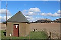 Scottish Water building opposite Pittendreich