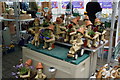 Flowerpot men at the Farmers Market, Truro