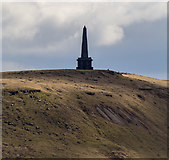 SD9724 : Stoodley Pike Monument by Peter McDermott