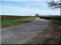 Minor road heading east from Appleton Wiske