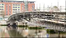 J3474 : New Lagan weir footbridge, Belfast - April 2015(6) by Albert Bridge