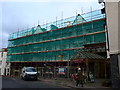 Scaffolding on Pack Horse Court