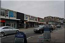 SW8161 : Shops on Cliff Road, Newquay by Ian S