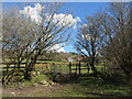 Stile on a path in Waen-waelod