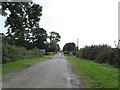 Approaching Castleward Crossroads along Park Road