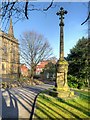 The War Memorial outside St Silas