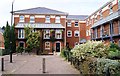 Mock Victorian town houses