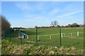 Bignall End: Town Fields football ground