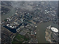 TQ3778 : Isle of Dogs from the air by Thomas Nugent