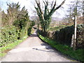 Side lane in Bronygarth above the Ceiriog Valley