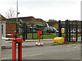 Gate guard helicopter at RAF Wattisham