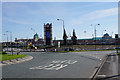 Part of a roundabout by the Trafford Centre