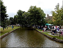 SP1620 : River Windrush,  Bourton-on-the-Water by Jaggery