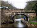 Macclesfield Canal:  Henshall Hall Drive Bridge No 73
