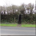 Steps up from the B4265 to a public footpath west of Llantwit Major