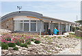 The new Information Centre, Porthcressa Beach