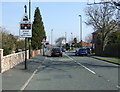 Approaching level crossing on Station Road