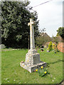 War Memorial in Erwarton churchyard