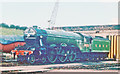 SD4970 : 'Flying Scotsman' at Steamtown, Carnforth 1980 by Ben Brooksbank