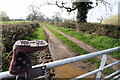 Lost wellie on the Bishop Bennet Way