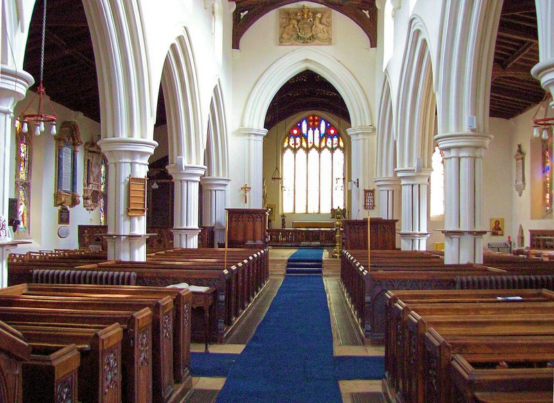 Inside the parish church at Edenham,... © Rex Needle :: Geograph ...