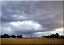 TF1021 : Storm over the fen near Bourne, Lincolnshire by Rex Needle