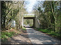 Railway bridge over Chalk Lane